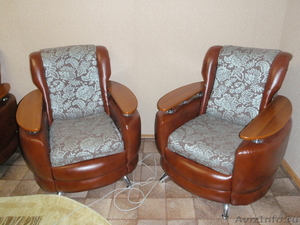 Мягкая мебель,два кресла и диван - Изображение #1, Объявление #429367